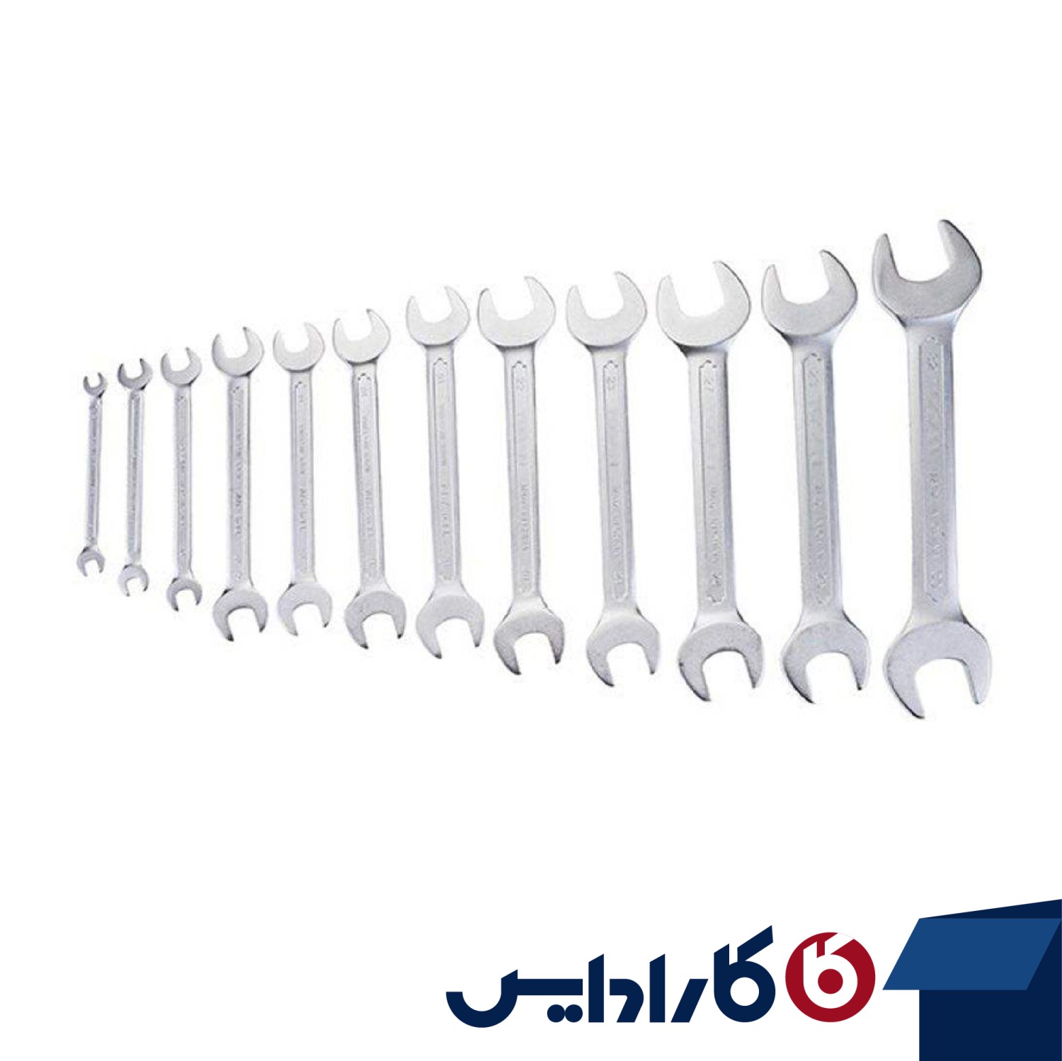 آچار دوسر تخت 12 عددی 32 - 6 هنس مدل 16512M